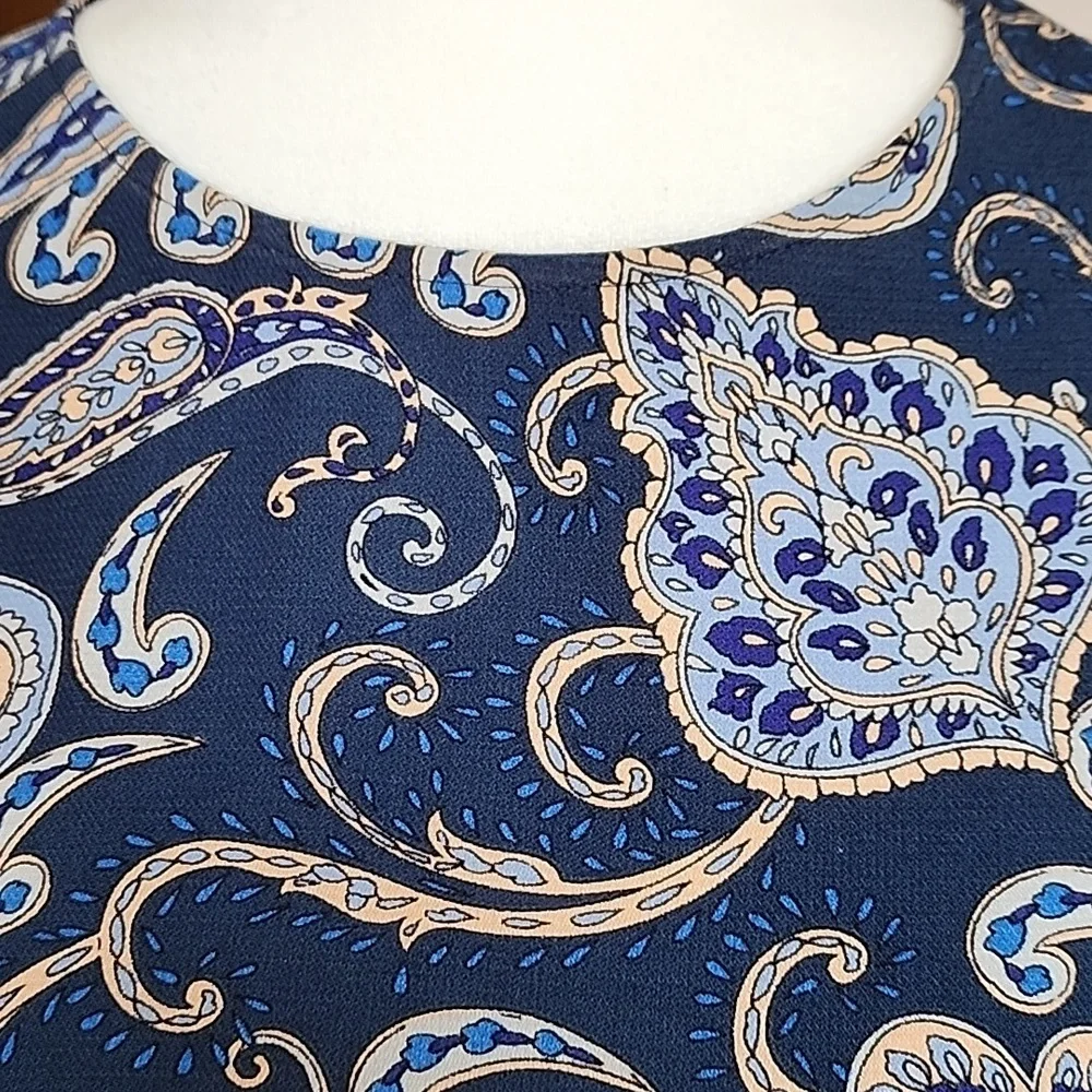 ZARA Long Balloon Sleeves Dress - Picture 7 of 11